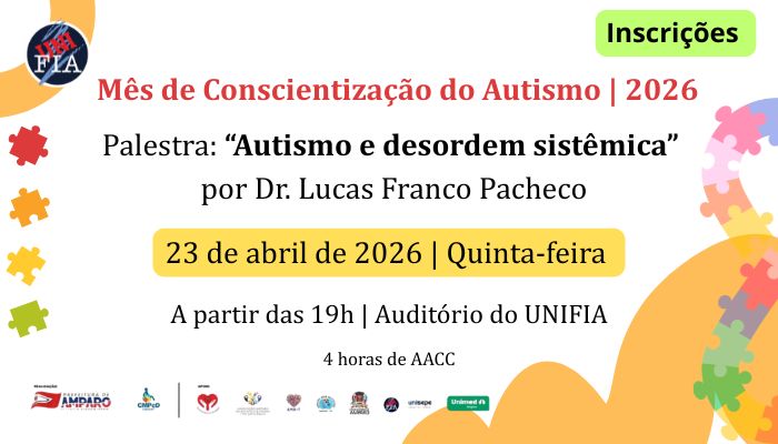 Mês de Conscientização do Autismo| 2026 - Palestra
