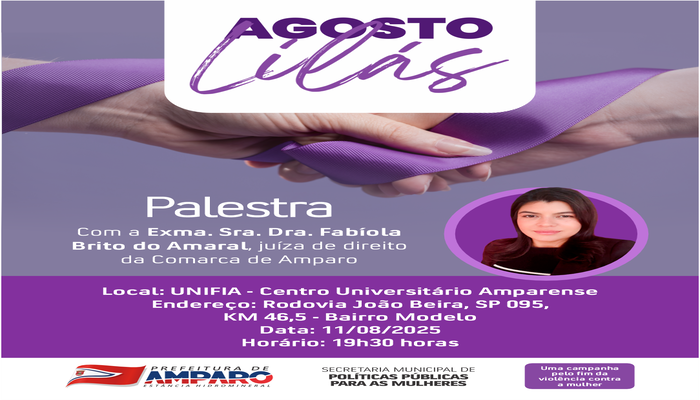 Agosto Lilás: Violência Doméstica