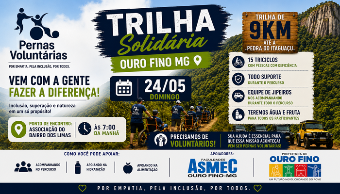 Trilha solidária