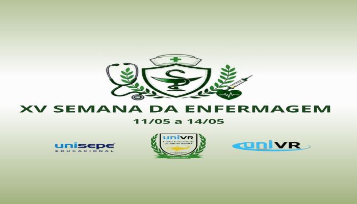 XV SEMANA DA ENFERMAGEM 