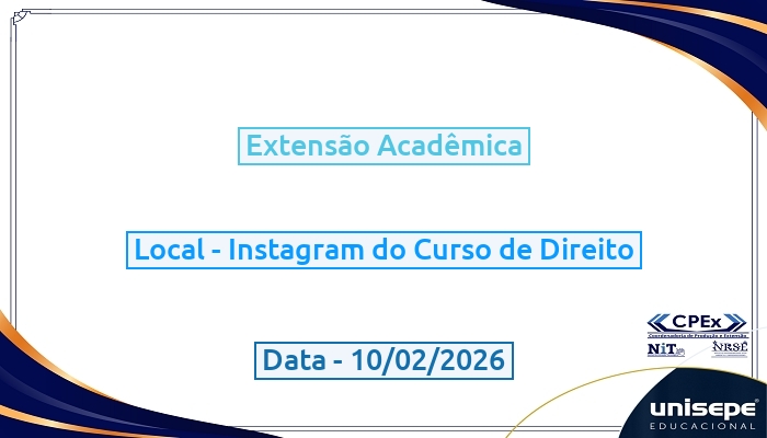 Extensão Acadêmica 2026-1