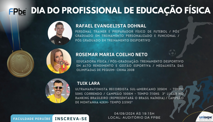 Dia do Profissional de Educação Física 