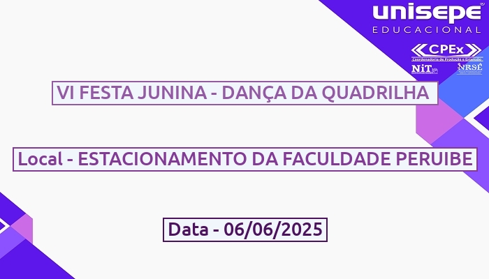 VI - FESTA JUNINA FPBE - DANÇA  NA QUADRILHA 