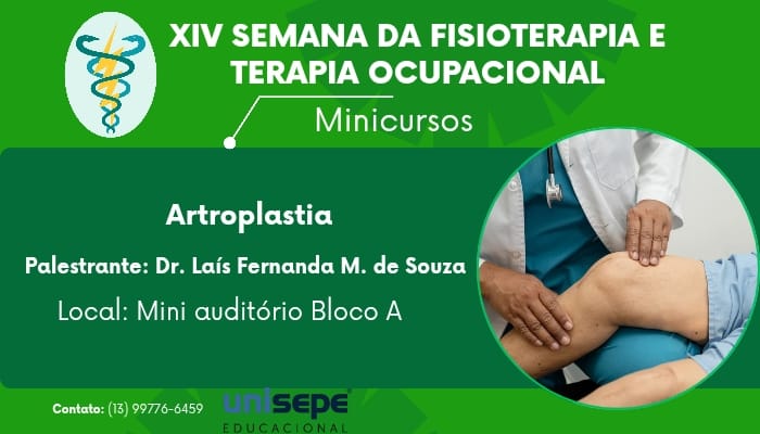 WORKSHOP DA SAUDE - ARTOPLASTIA   - XIV SEMANA DA FISIOTERAPIA E I SEMANA DA TERAPIA OCUPACIONAL 