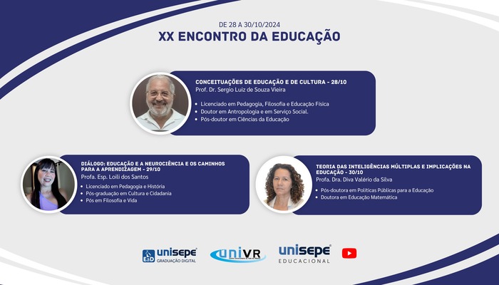 XX ENCONTRO DA EDUCAÇÃO