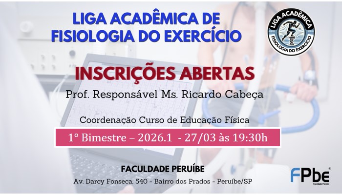 Liga de Fisiologia do Exercício - 2026.1