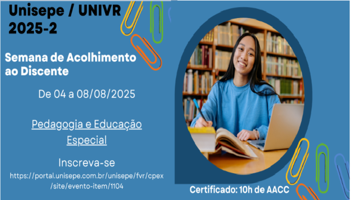 Semana de Acolhimento Discente 2025-2