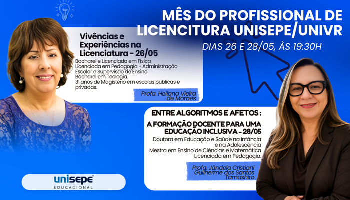 Mês do Profissional de Licenciatura - 2026