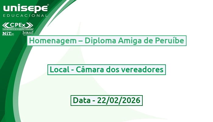Homenagem – Diploma Amiga de Peruíbe