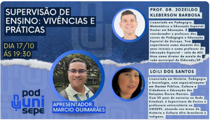 PodCast Supervisão de Ensino - Vivências e Práticas