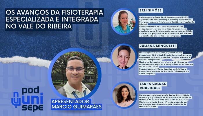 OS AVANÇOS DA FISIOTERAPIA ESPECIALIZADA E INTEGRADA NO VALE DO RIBEIRA 