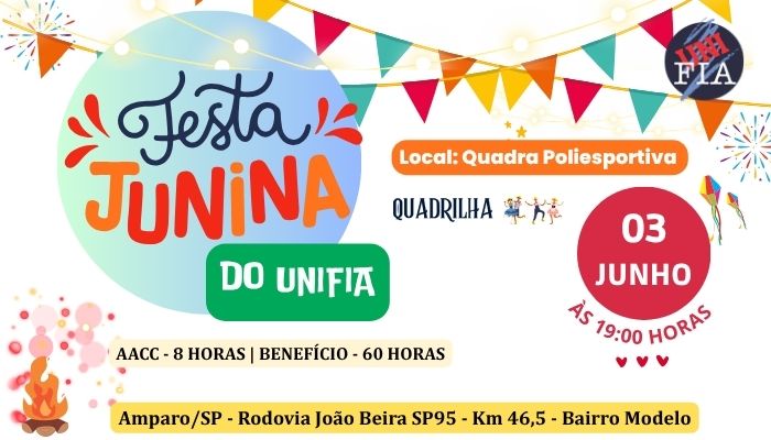 Festa Junina do UNIFIA (03/06/2026) 