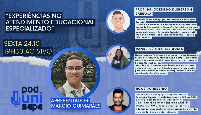 PodCast “Experiências no Atendimento Educacional Especializado