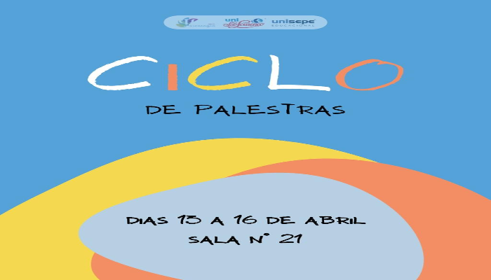 Ciclo de Palestras para o Ciclo Básico