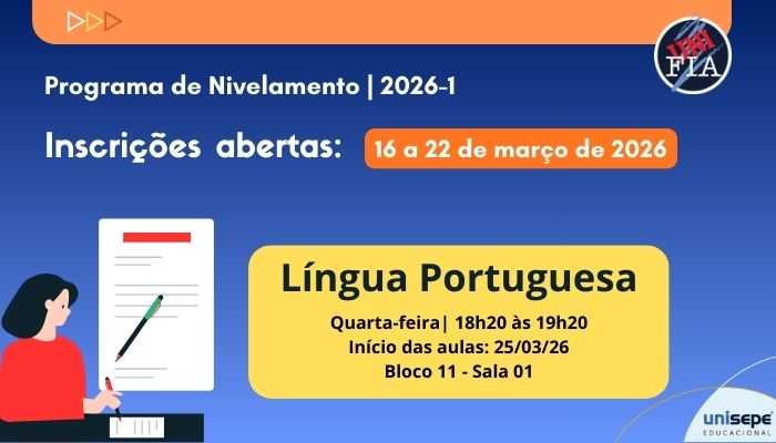 Programa de Nivelamento 2026-1| Língua Portuguesa