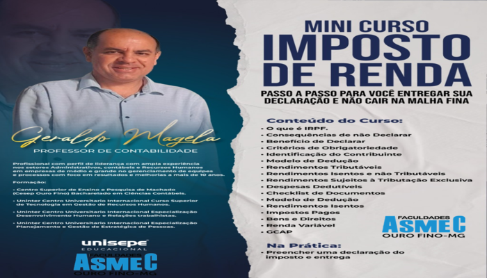 Imposto de Renda: Passo a passo para você entregar sua declaração e não cais na malha fina.