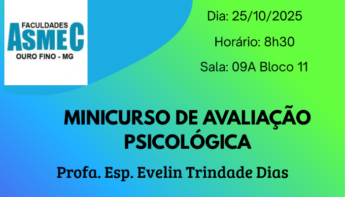 Minicurso de Avaliação Psicológica 