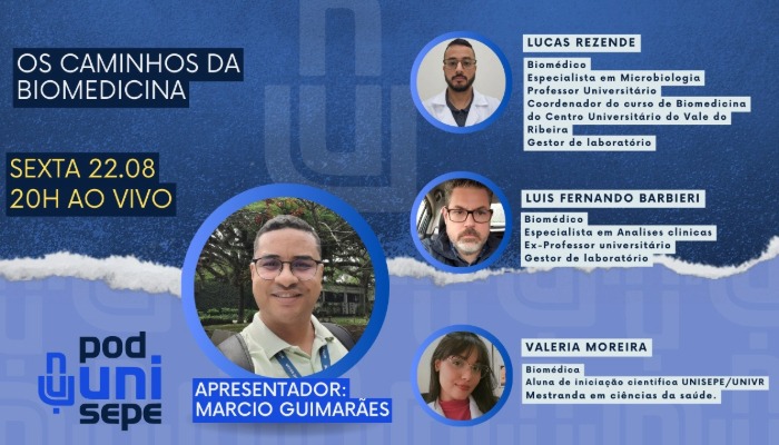 PODCAST: OS CAMINHOS DA BIOMEDICINA