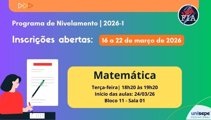 Programa de Nivelamento 2026-1| Matemática
