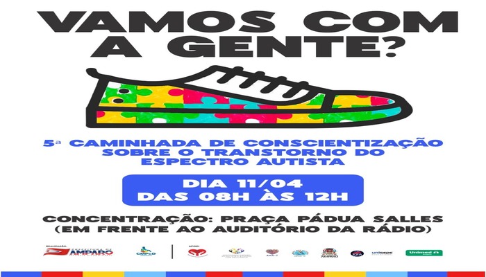 5º Caminhada de Conscientização do Transtorno do Espectro Autista - TEA | 2026